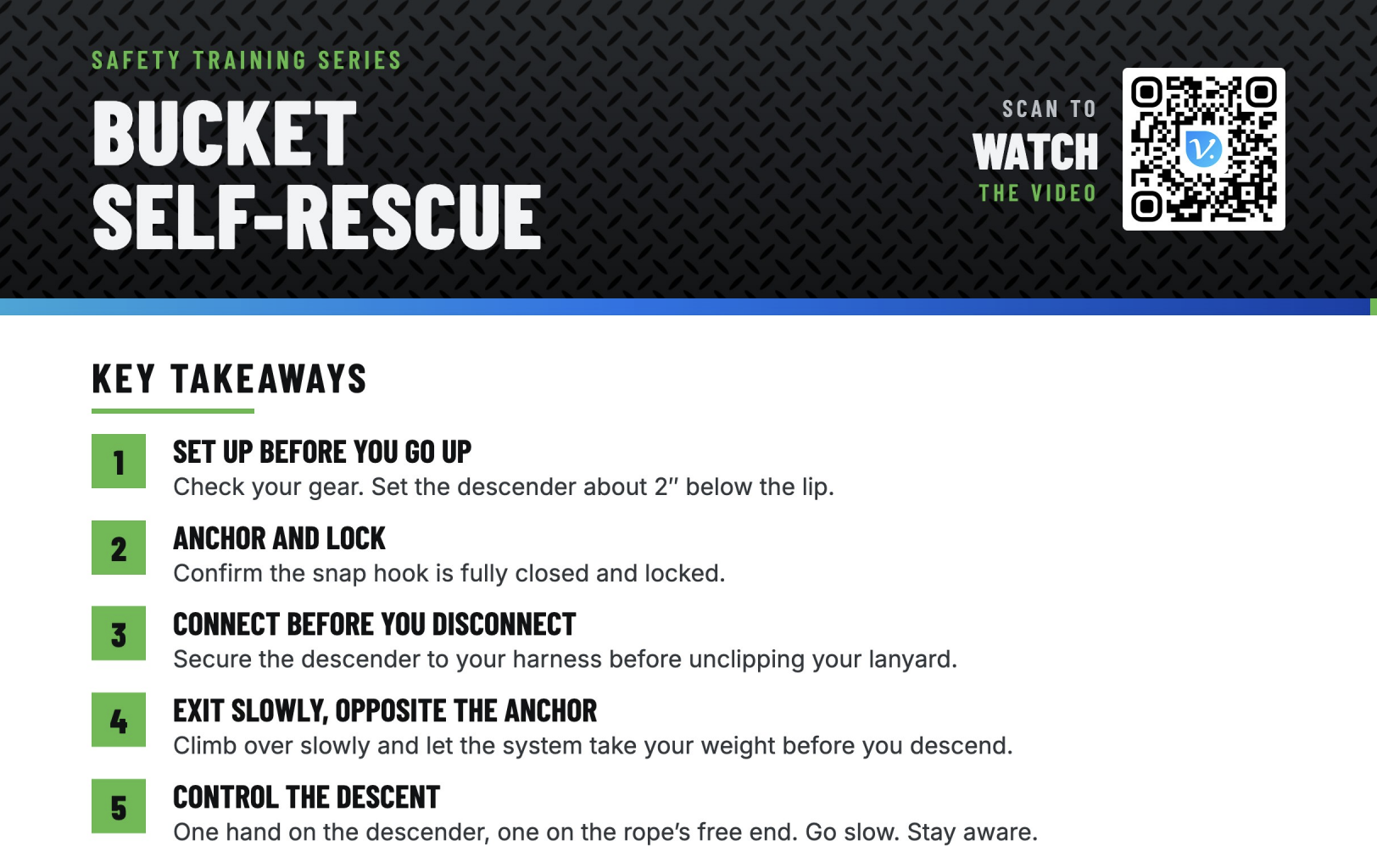 Bucket Self-Rescue 1-Pager